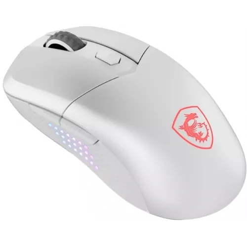 Мышь MSI VERSA 300 ELITE W белый оптическая 26000dpi беспров. BT/Radio USB 5but (S12-4301450-CLA)