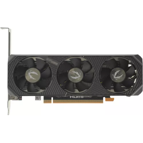 Видеокарта Zotac PCI-E 5.0 RTX 5060 LP 8GB NVIDIA GeForce RTX 5060 8Gb 128bit GDDR7 2497/28000 HDMIx1 DPx2 HDCP Ret low profile