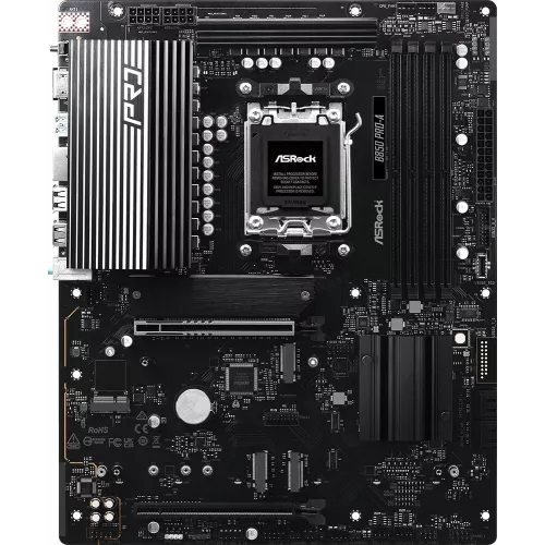 Материнская плата Asrock B850 PRO-A Socket AM5 AMD B850 4xDDR5 ATX AC`97 8ch(7.1) 2.5Gg RAID+HDMI