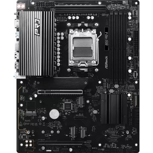 Материнская плата Asrock B850 PRO-A Socket AM5 AMD B850 4xDDR5 ATX AC`97 8ch(7.1) 2.5Gg RAID+HDMI