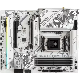 Материнская плата Asrock B650 STEEL LEGEND WIFI Socket AM5 AMD B650 4xDDR5 ATX AC`97 8ch(7.1) 2.5Gg RAID+HDMI+DP