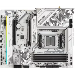 Материнская плата Asrock B650 STEEL LEGEND WIFI Socket AM5 AMD B650 4xDDR5 ATX AC`97 8ch(7.1) 2.5Gg RAID+HDMI+DP