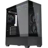Корпус Accord ACC-EL1B TG черный без БП ATX 2xUSB2.0 1xUSB3.1 audio bott PSU