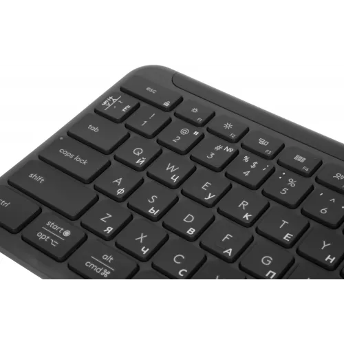 Клавиатура + мышь Logitech MK950 клав:графитовый/черный мышь:черный/серый USB беспроводная Bluetooth/Радио slim (920-012500)