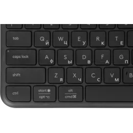 Клавиатура + мышь Logitech MK950 клав:графитовый/черный мышь:черный/серый USB беспроводная Bluetooth/Радио slim (920-012500)