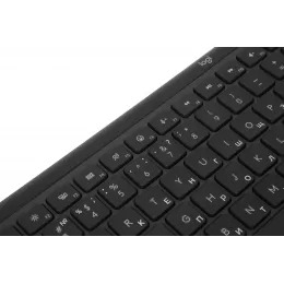 Клавиатура + мышь Logitech MK950 клав:графитовый/черный мышь:черный/серый USB беспроводная Bluetooth/Радио slim (920-012500)