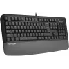 Клавиатура A4Tech Fstyler FK20 серый USB Multimedia (подставка для запястий) (FK20) кабель 1.5м