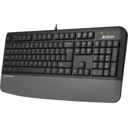Клавиатура A4Tech Fstyler FK20 серый USB Multimedia (подставка для запястий) (FK20) кабель 1.5м