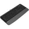 Клавиатура A4Tech Fstyler FK20 серый USB Multimedia (подставка для запястий) (FK20) кабель 1.5м
