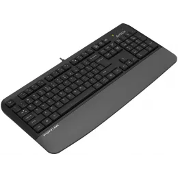 Клавиатура A4Tech Fstyler FK20 серый USB Multimedia (подставка для запястий) (FK20) кабель 1.5м