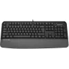 Клавиатура A4Tech Fstyler FK20 серый USB Multimedia (подставка для запястий) (FK20) кабель 1.5м
