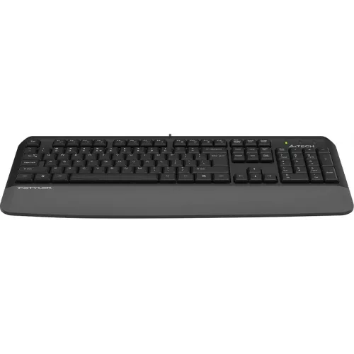 Клавиатура A4Tech Fstyler FK20 серый USB Multimedia (подставка для запястий) (FK20) кабель 1.5м