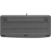 Клавиатура A4Tech Fstyler FK20 серый USB Multimedia (подставка для запястий) (FK20) кабель 1.5м