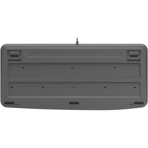 Клавиатура A4Tech Fstyler FK20 серый USB Multimedia (подставка для запястий) (FK20) кабель 1.5м