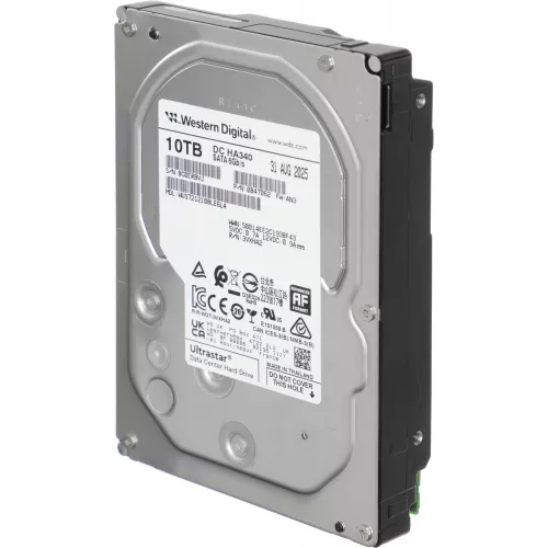 Жесткий диск WD SATA-III 10TB 0B47062 WUS721210BLE6L4 Ultrastar DC HA340 512E (7200rpm) 512Mb 3.5"