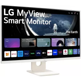 Монитор LG 27" MyView 27U511SA-W белый IPS LED 16:9 HDMI M/M матовая 1300:1 200cd 178гр/178гр 1920x1080 100Hz FHD USB 5.6кг