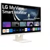 Монитор LG 27" MyView 27U511SA-W белый IPS LED 16:9 HDMI M/M матовая 1300:1 200cd 178гр/178гр 1920x1080 100Hz FHD USB 5.6кг