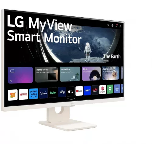Монитор LG 27" MyView 27U511SA-W белый IPS LED 16:9 HDMI M/M матовая 1300:1 200cd 178гр/178гр 1920x1080 100Hz FHD USB 5.6кг