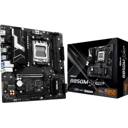 Материнская плата Asrock B850M-X R2.0 Socket AM5 AMD B850 2xDDR5 mATX AC`97 8ch(7.1) 2.5Gg RAID+HDMI+DP
