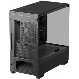 Корпус Deepcool CG380 3F черный без БП mATX 6x120mm 3x140mm 2xUSB3.0 audio bott PSU