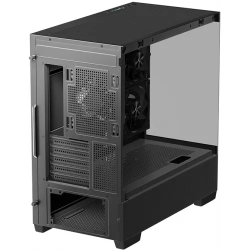 Корпус Deepcool CG380 3F черный без БП mATX 6x120mm 3x140mm 2xUSB3.0 audio bott PSU