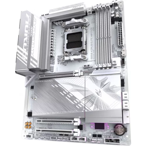 Материнская плата Gigabyte B850 AORUS ELITE WIFI7 ICE Socket AM5 AMD B850 4xDDR5 ATX AC`97 8ch(7.1) 2.5Gg RAID+DP