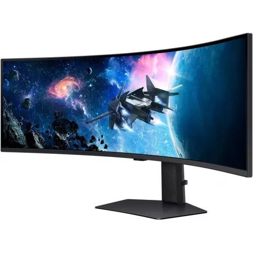 Монитор Samsung 49" S49CG954EMXUE черный VA LED 32:9 полуматовая HAS Piv 450cd 178гр/178гр 5120x1440 240Hz FreeSync Premium Pro DP USB 15.6кг