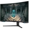 Монитор Samsung 31.5" Odyssey G6 S32BG650EMXUE черный VA LED 16:9 HDMI полуматовая HAS Piv 2500:1 350cd 178гр/178гр 2560x1440 240Hz FreeSync Premium Pro DP 2K USB 7.4кг