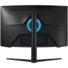 Монитор Samsung 31.5" Odyssey G6 S32BG650EMXUE черный VA LED 16:9 HDMI полуматовая HAS Piv 2500:1 350cd 178гр/178гр 2560x1440 240Hz FreeSync Premium Pro DP 2K USB 7.4кг