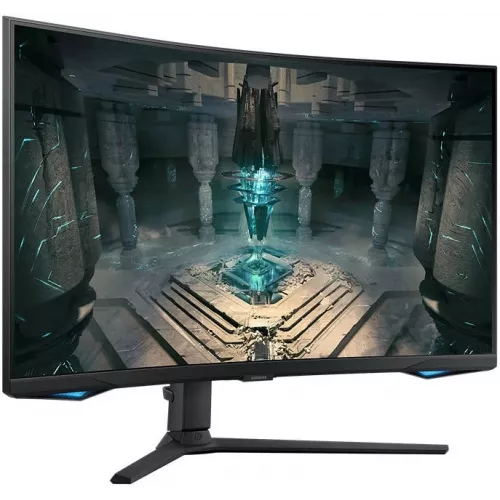 Монитор Samsung 31.5" Odyssey G6 S32BG650EMXUE черный VA LED 16:9 HDMI полуматовая HAS Piv 2500:1 350cd 178гр/178гр 2560x1440 240Hz FreeSync Premium Pro DP 2K USB 7.4кг
