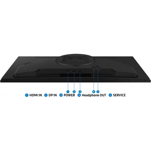 Монитор Samsung 27" Odyssey G5 LS27FG502EIXCI черный IPS LED 16:9 HDMI матовая HAS Piv 1000:1 300cd 178гр/178гр 2560x1440 180Hz G-Sync FreeSync DP QHD 4.1кг