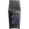 Корпус Azza AEROHEX-M черный без БП mATX 8x120mm 2x140mm 1xUSB2.0 2xUSB3.0 audio bott PSU