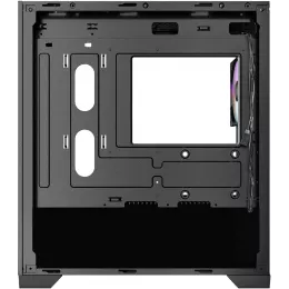 Корпус Azza AEROHEX-M черный без БП mATX 8x120mm 2x140mm 1xUSB2.0 2xUSB3.0 audio bott PSU