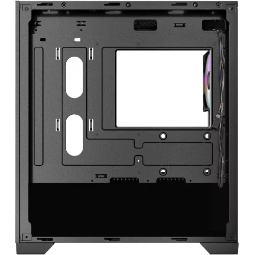 Корпус Azza AEROHEX-M черный без БП mATX 8x120mm 2x140mm 1xUSB2.0 2xUSB3.0 audio bott PSU