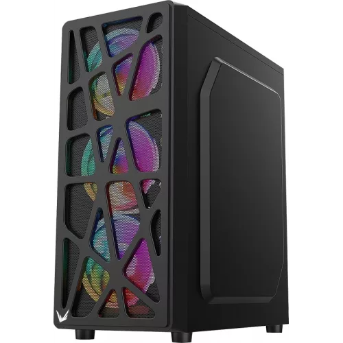 Корпус Formula Mana AR V2 черный без БП ATX 5x120mm 2xUSB2.0 1xUSB3.0 audio bott PSU