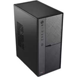 Корпус Accord ACC-1603 черный без БП mATX 1x80mm 2xUSB2.0 audio