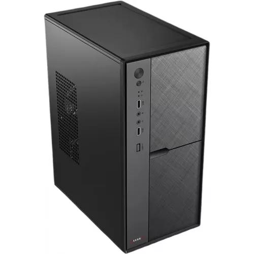 Корпус Accord ACC-1603 черный без БП mATX 1x80mm 2xUSB2.0 audio