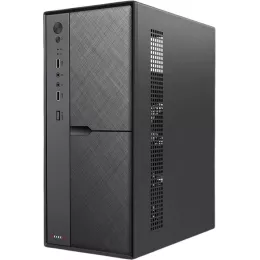 Корпус Accord ACC-1603 черный без БП mATX 1x80mm 2xUSB2.0 audio