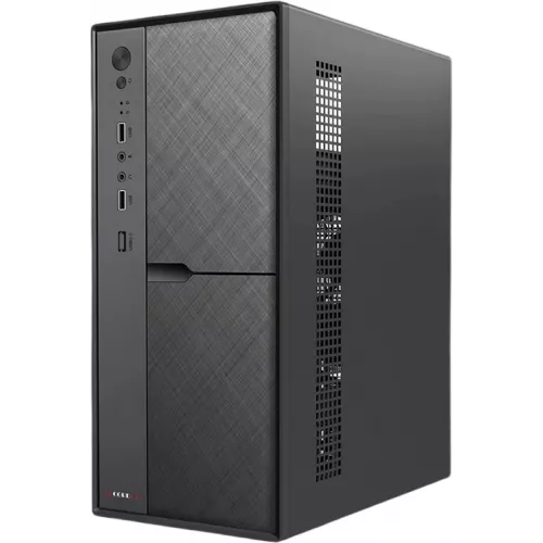 Корпус Accord ACC-1603 черный без БП mATX 1x80mm 2xUSB2.0 audio