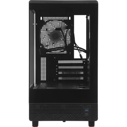 Корпус Accord ACC-ZM3B черный без БП mATX 4x120mm 2x140mm 2xUSB2.0 1xUSB3.0 audio bott PSU