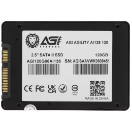 Накопитель SSD AGi SATA-III 120GB AGI120G06AI138 AI138 2.5"