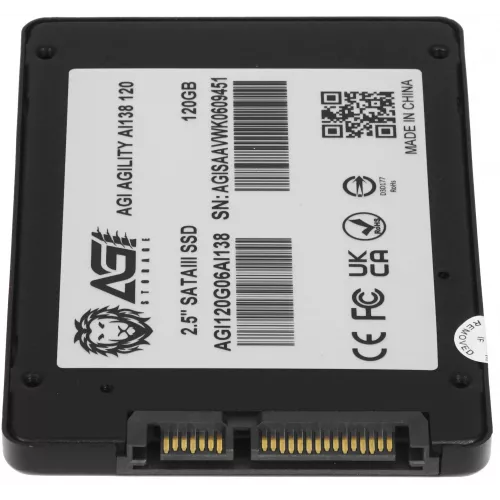 Накопитель SSD AGi SATA-III 120GB AGI120G06AI138 AI138 2.5"