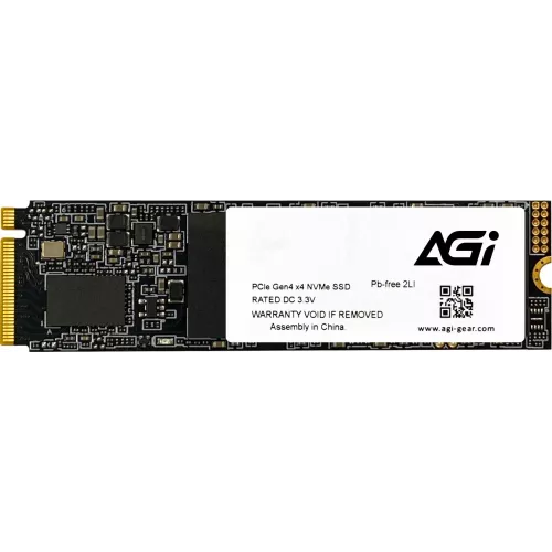 Накопитель SSD AGi PCIe 4.0 x4 1TB AGI1T0G43AI818 AI818 M.2 2280