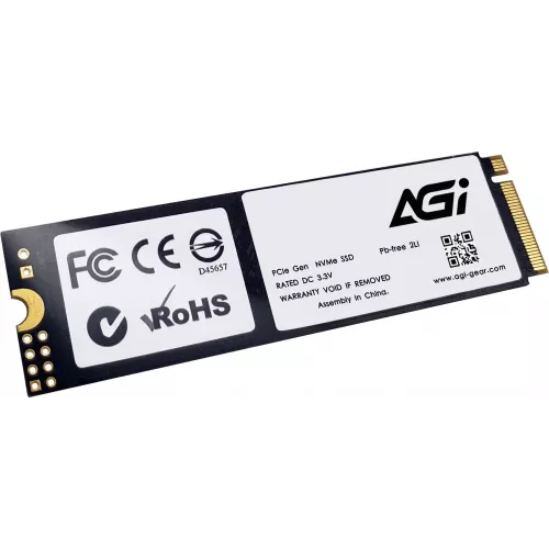 Накопитель SSD AGi PCIe 4.0 x4 1TB AGI1T0G43AI818 AI818 M.2 2280