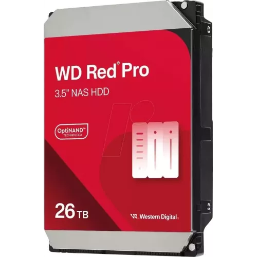 Жесткий диск WD SATA-III 26TB WD260KFGX NAS Red Pro (7200rpm) 512Mb 3.5"