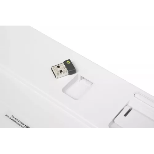 Клавиатура Logitech K868 механическая белый USB беспроводная BT/Radio (920-013913)