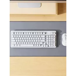 Клавиатура Logitech K868 механическая белый USB беспроводная BT/Radio (920-013913)