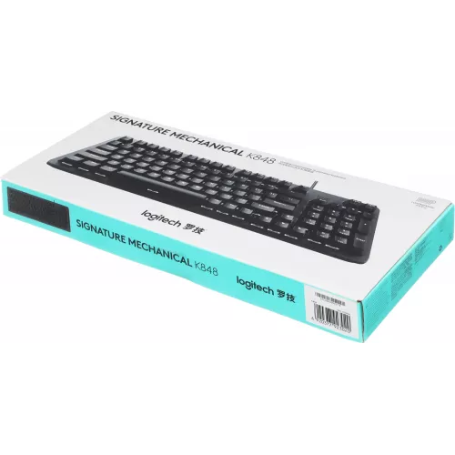 Клавиатура Logitech K848 механическая черный USB (920-013904)