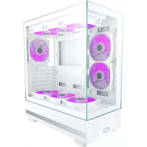 Корпус PcCooler C3Q500 белый без БП ATX 9x120mm 2x140mm 1xUSB3.0 1xUSB3.1 audio bott PSU