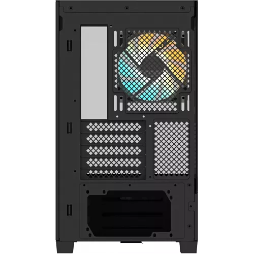 Корпус Gigabyte GB-C201P черный без БП mATX 6x120mm 3x140mm 2xUSB3.0 audio bott PSU